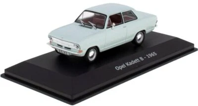 1:43 Model Cars, Opel Kadett B - 1965 - Lt Grey, Partworks  by Ixo, Norev, Road - Image 1 of 2