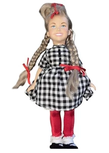 Playmates 2000 Cindy Lou WHO 14" Puppe Dr. Seuss Grinch stahl Weihnachten SCHÖN - Bild 1 von 7