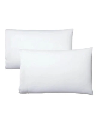 Пара наволочек RALPH LAUREN Malin Scallop King белые/серебристые $200 хлопок - Изображение 1 из 3