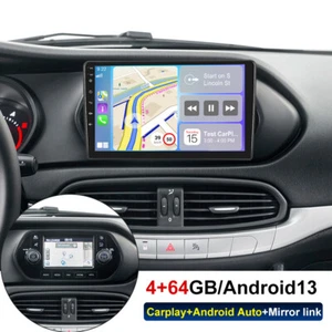 4+64G para Fiat Tipo Egea 2015-2021 Radio Coche Android 13 Carplay GPS Navi WIFI BT - Imagen 1 de 24