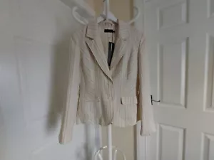 Jacket "Vero Moda" Style: Free Stribe Jacket Latte Size: Eur 42 - Picture 1 of 11
