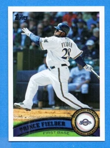 2011 Topps #410 Prince Fielder Brewers - Picture 1 of 1