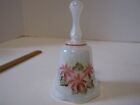 Fenton Handpainted And Signed Gherke Flower Bell