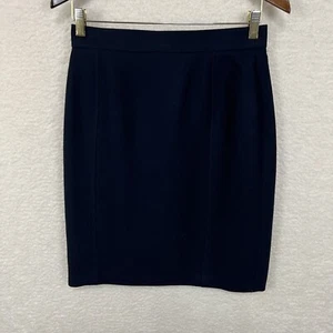 Louis Feraud Skirt Women’s 8 Black A Line 100% New Wool Lined Germany - Picture 1 of 6