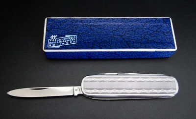 J.A. HENCKELS VINTAGE TASCHENMESSER MIT SCHERE Made In Solingen 60er Jahre UNBENUTZTER ZUSTAND. - Bild 1 von 4