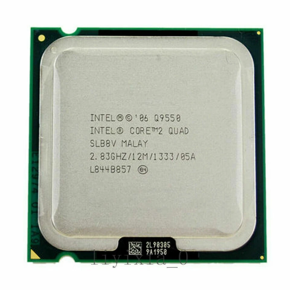 Intel Core 2 Quad Q9550 CPU 4-Core 2.83GHz/12M/1333 SLB8V LGA 775 Processor - Image 1 of 1