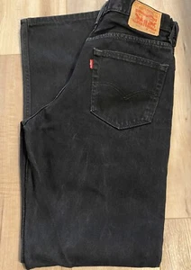 Mens Levi’s Levis Levi 550 Jeans Black Size 34x36 - Picture 1 of 1