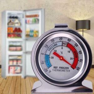 Zifferblatt-Thermometer New Steel Kühlschrank mit Gefrierfach 2024 Q1A7 - Picture 1 of 11
