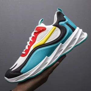 New Trendy Men'S Sports Shoes Cushion Running Sneakers Outdoor Leisure Walking J - Bild 1 von 16