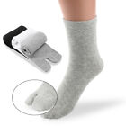 Elastic Tabi Toe Socks 3 Pairs Unisex (White/Grey/Black)