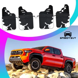 4P Truck Mud Flaps Fit for Toyota Tacoma 2024 2025 Splash Guards Adjustable - Picture 1 of 17