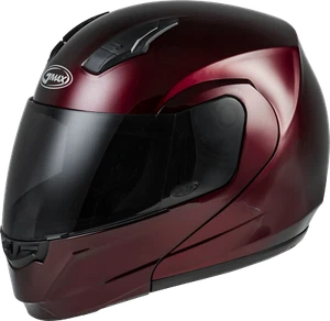 GMAX MD04 Modular Street Helmet XS Wine Red G104103 - Foto 1 di 1
