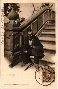 España 1901 Postal Vintage CANOVAS El mendigo El mendigo (1441) - Imagen 1 de 2