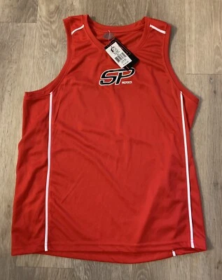 (NWT) South Pole Boy’s Size 16/18 Red Casual Polyester Tank Top Retails @ $30.00 - Image 1 of 4