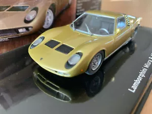 Minichamps Lamborghini Miura LP400 S "Gold" 1968 1/43 436103000 0123 - Picture 1 of 3