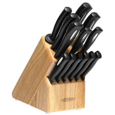 Scanpan Microsharp 14 Piece Kitchen Knife Block Set - 14pc - Image 1 of 2