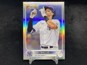JOEY GALLO 2022 TOPPS CHROME #178 BASE REFRACTOR / NEW YORK YANKEES - Picture 1 of 2