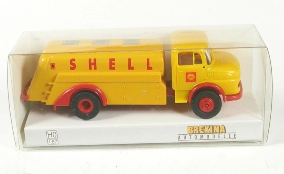 Mercedes-Benz L 322 Camion Cisterna Shell 1:87 BREKINA - Immagine 1 di 1