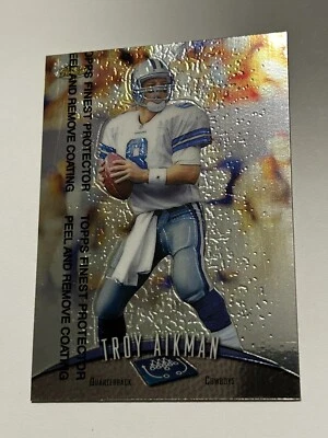 1998 Topps Finest Chromium Troy Aikman #220 - Image 1 of 2