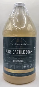 Jabón líquido puro de Castilla EWG verificado y certificado sin aceite de palma 64 fl oz sellado - Imagen 1 de 4