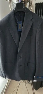Ralph Lauren Polo suit jacket size M charcoal brand new - Picture 1 of 12
