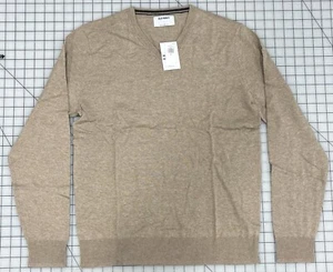Old Navy Brown Men’s M Knit T Shirt Sweater Long Sleeve R9 - Picture 1 of 7