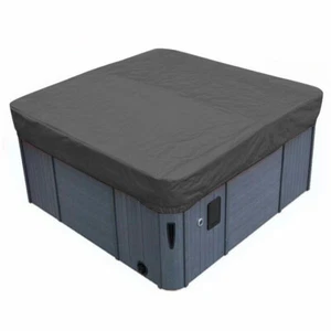 AU STOCK Black Spa Hot Tub Dust Cover Cap Waterproof Hotspring UV Proof Guard - Picture 1 of 10