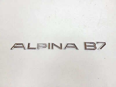 BMW ALPINA 750I B7 2016-2019 emblema maletero trasero calcomanías insignia logotipo conjunto de 8 OEM  Foto 1 de 4