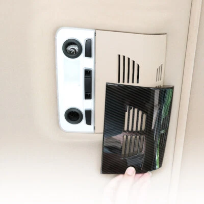 Cubierta interior de borde de luz de lectura de cúpula trasera de fibra de carbono para BMW E90 E91 E92 ABS Foto 1 de 4