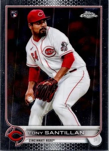 2022 Topps Chrome #193 Tony Santillan - Picture 1 of 2