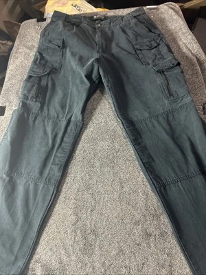 BLACKHAWK! Pantalones utilitarios Warrior Wear para hombre 36 X 30 negros bolsillos tácticos Foto 1 de 4