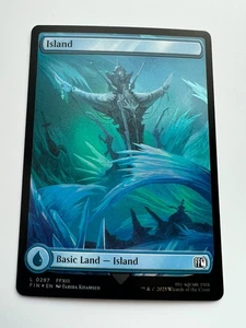 Island (0297) #297 (Foil) (NM) Final Fantasy FIN Magic MTG - Picture 1 of 3