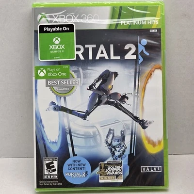 Portal 2 - Xbox 360 New Factory Sealed Platinum Hits - Image 1 of 2