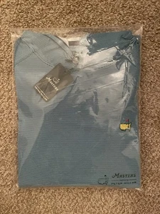 2025 MASTERS by Peter Millar Men's Golf Pullover Hoodie Navy Size Large - Picture 1 of 2