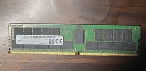 Mémoire RAM MTA36ASF4G72PZ pour serveur Micron 32 Go PC4-2400T 2Rx4 RB2 DDR4 ECC RDIMM - Photo 1/1