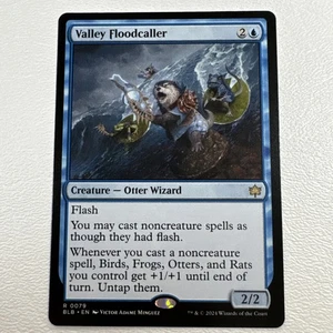 MTG - Valley Floodcaller - regolare raro #79 nuovo/come nuovo Bloomburrow - Foto 1 di 2