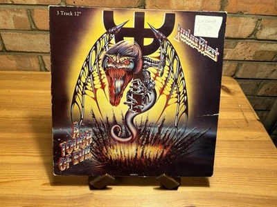 Judas Priest - A Touch Of Evil - 3 Track 12" Single - Columbia 1991 - VG - Image 1 of 4