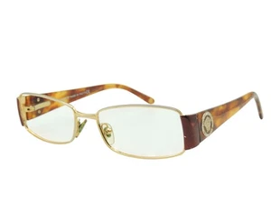 Vintage Versace 1125 Gold Schildpatt Brille Brillengestell 51 16 135 - Bild 1 von 13