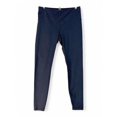 Leggings Vimmia Grandes Negros Yoga Atletismo Hechos en EE. UU. Elásticos Diamante Rayas Foto 1 de 4