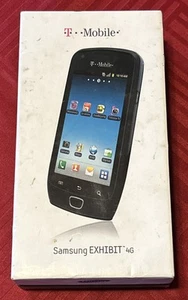 Samsung Exhibit SAM-T759 4G Black T-Mobile C.I.B. With Accessories - Picture 1 of 4