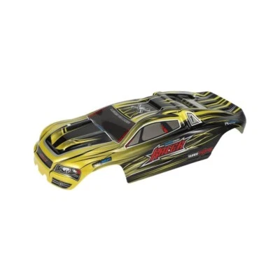 Car shell yellow 16-SJ02 for XLH 9116 S912 1:12 RC Monster Truck car - Image 1 of 4