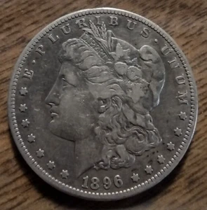 1896-S *****MORGAN DOLLAR***** REALLY NICE COIN - L@@K AT THE PICTURES     #640 - Picture 1 of 2