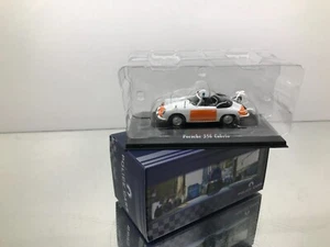 ATLAS POLICE CARS 7598008 PORSCHE 356 CABRIO RIJKSPOLITIE -1:43- GOOD IN BOX - Picture 1 of 5