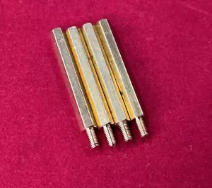 4 x M3 36/37mm Brass M-F standoff/spacers Acorn BBC Master Compact 2nd Drive Kit - Picture 1 of 4