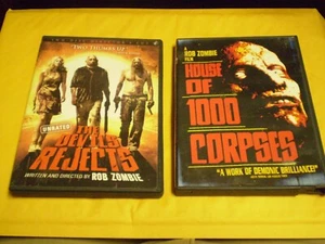 (2) Rob Zombie Horror DVD Lot: The Devil's Rejects + House of 1000 Corpses - Picture 1 of 1
