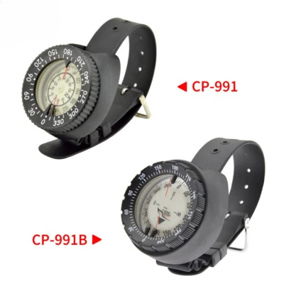 Reloj Pulsera Brújula Ligero Portátil Impermeable Plástico para Nadar Buceo Foto 1 de 4