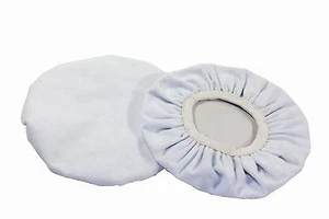 WEN 6010A41 Terry Cloth Applicator Bonnets, 6-Inch, 2-Pack - Picture 1 of 2