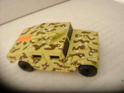 1994 MATCHBOX SUPERFAST #3 MILLITARY BEIGE CAMOUFLAGE HUMMER - Image 1 of 3