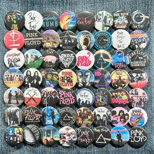 PINK FLOYD 70s 80s Música 1.5" Pinback Botones Rock Clásico Psicodélico, 56 Pines - Imagen 1 de 9