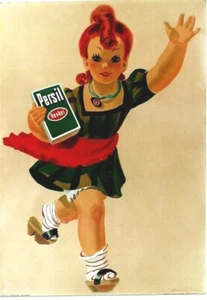 Original vintage poster PERSIL HENKEL GIRL LAUNDRY 1948 - Picture 1 of 1